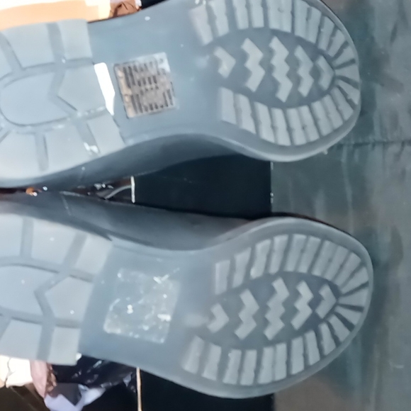 Size 12 Torrid Black Biker Boots - Picture 3 of 4